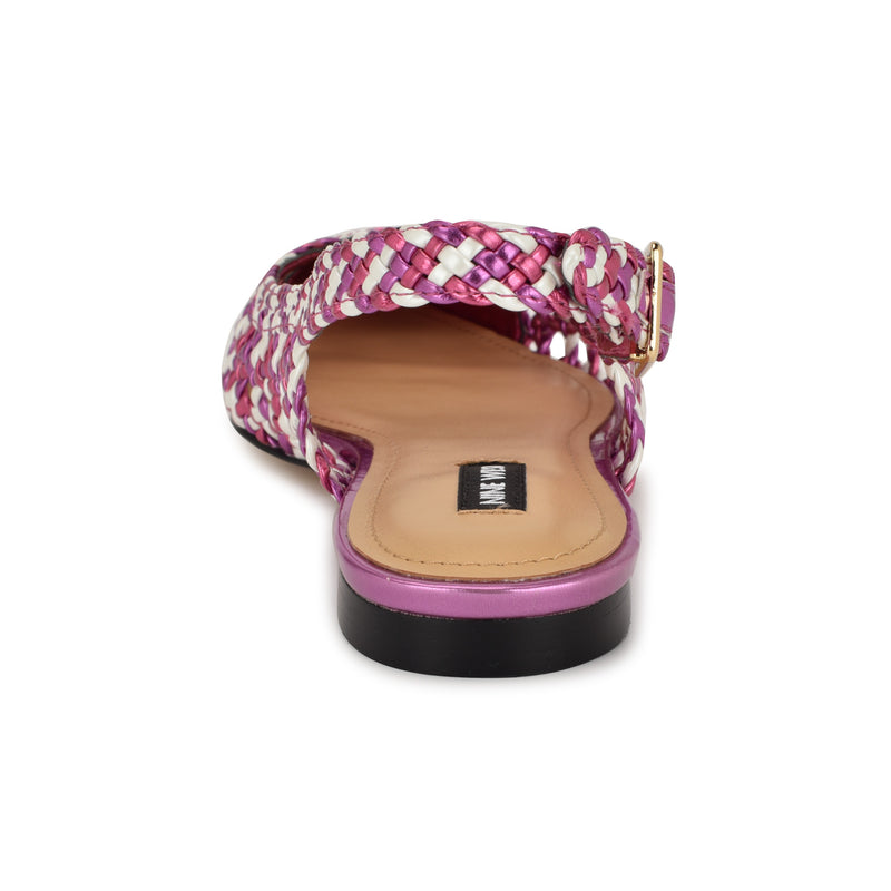 Soel Woven Slingback Flats