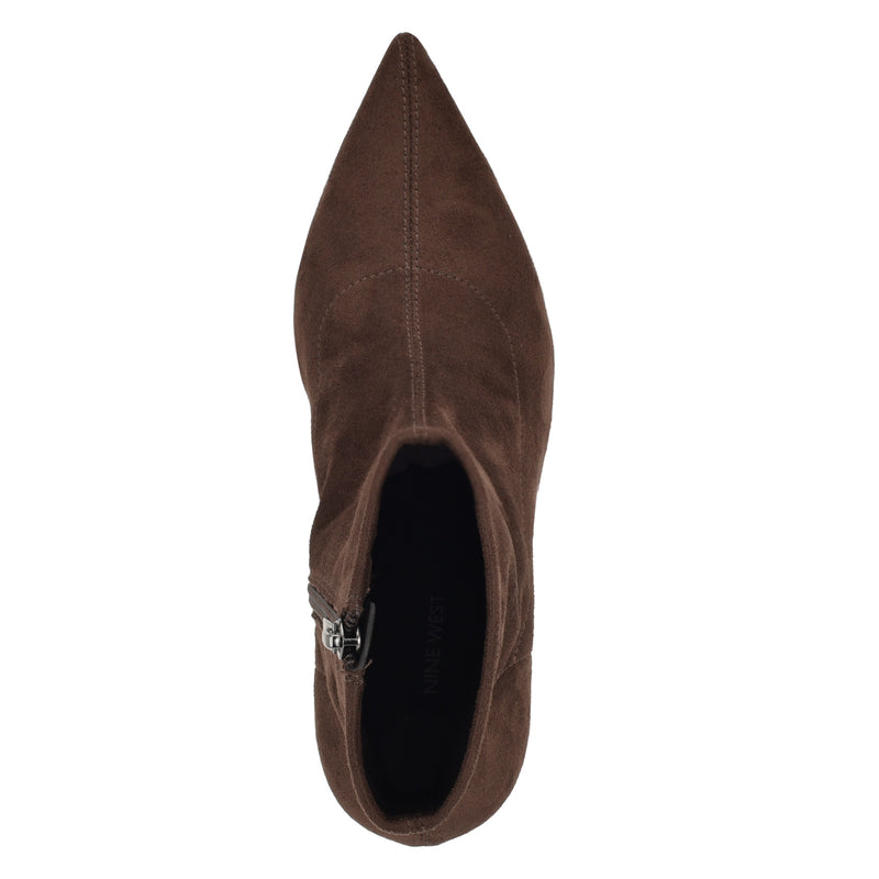 Tabbie Kitten Heel Ankle Booties