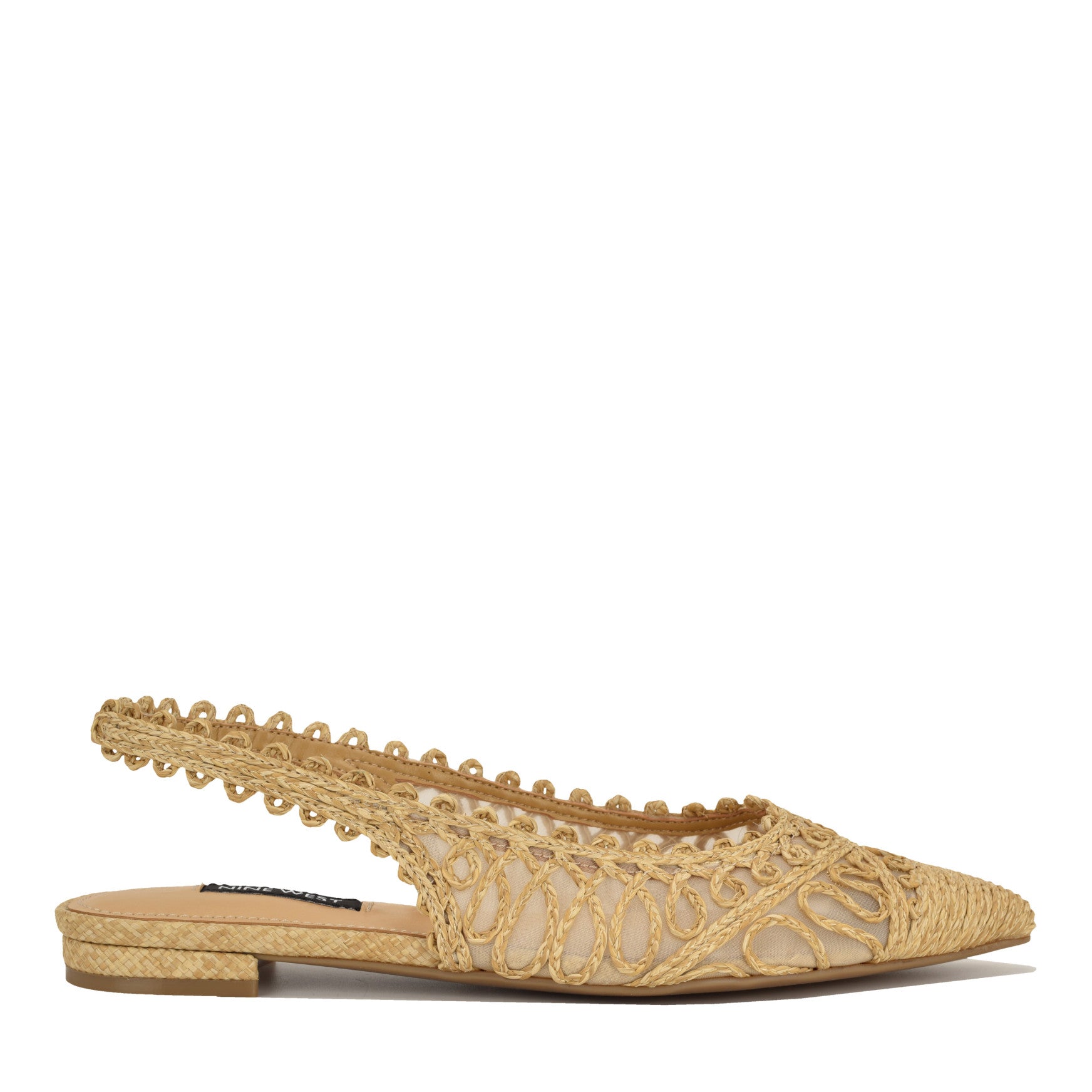 Jovias Woven Slingback Flats