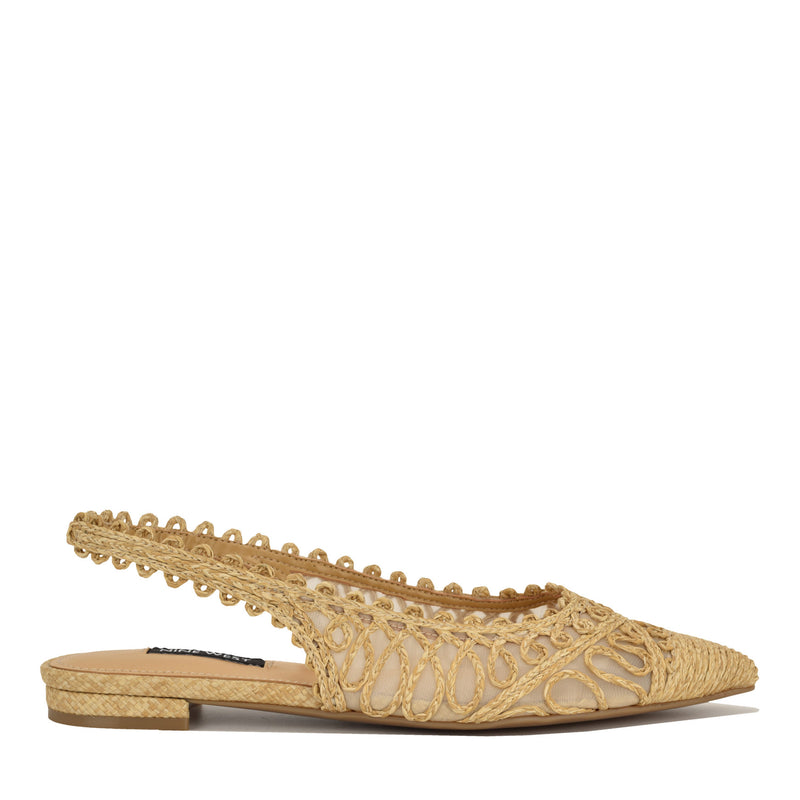 Jovias Woven Slingback Flats