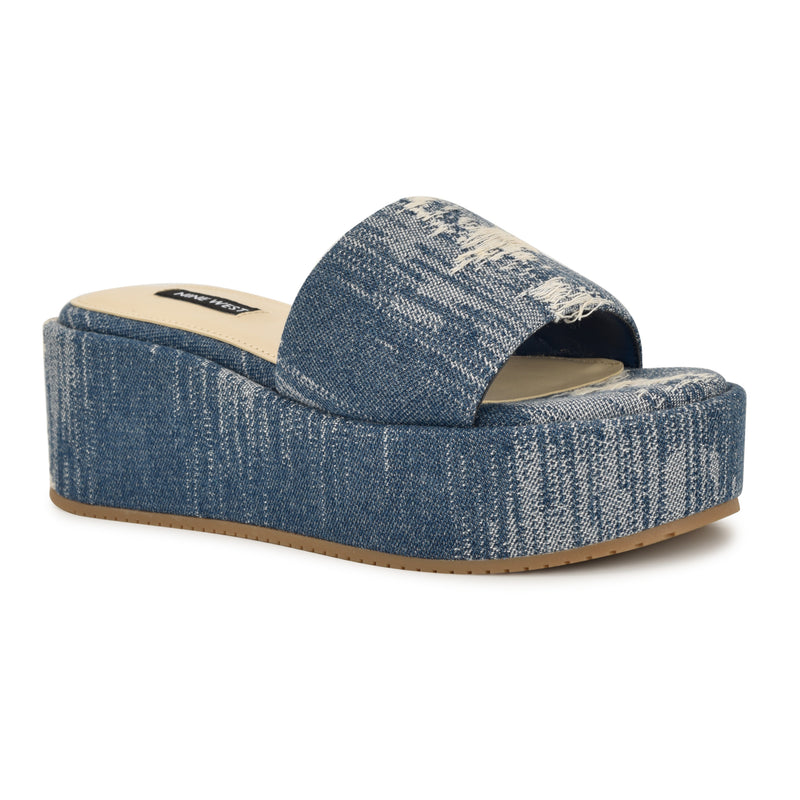 Copen Platform Slide Sandals
