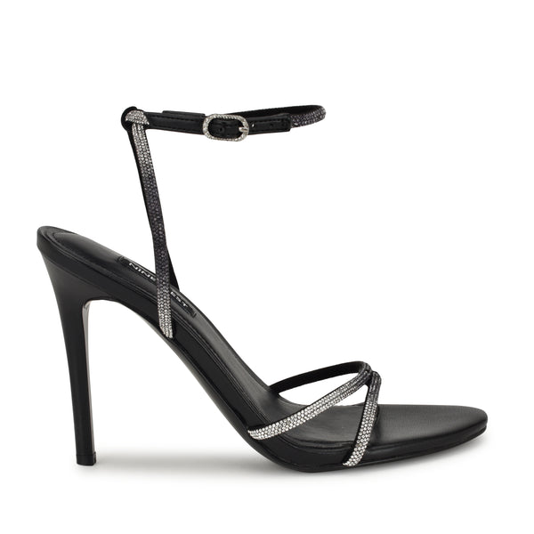 Nine West Maya8 Black buy Heeled Dress Sandals 9M