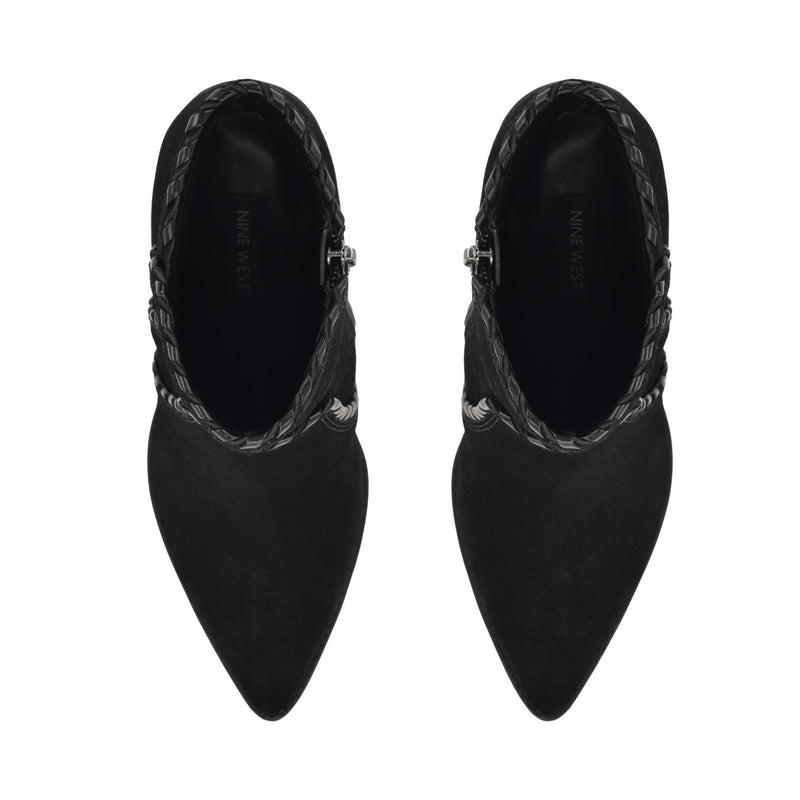 Raxton Leather Western Booties