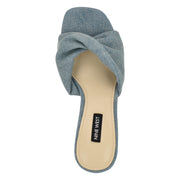 Nikhil Twist Wedge Sandals