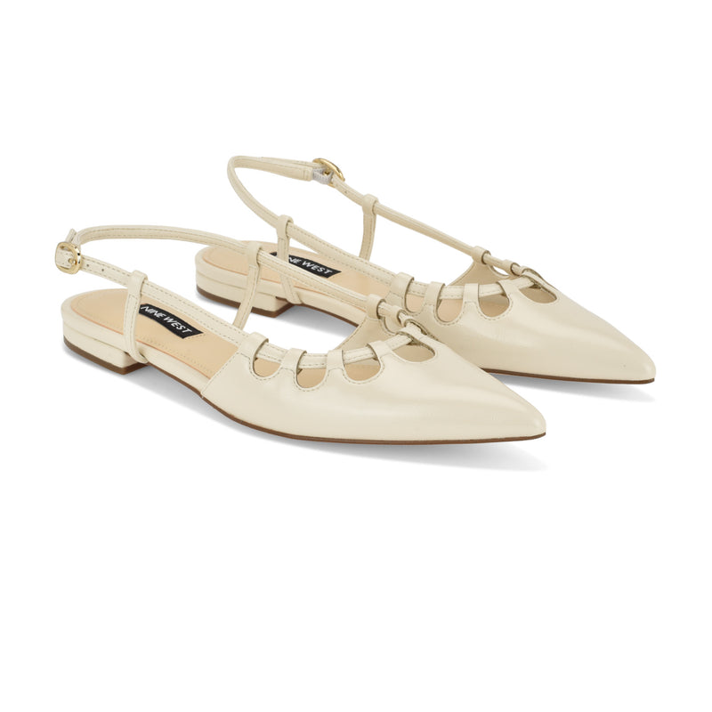 Harra Cutout Slingback Flats