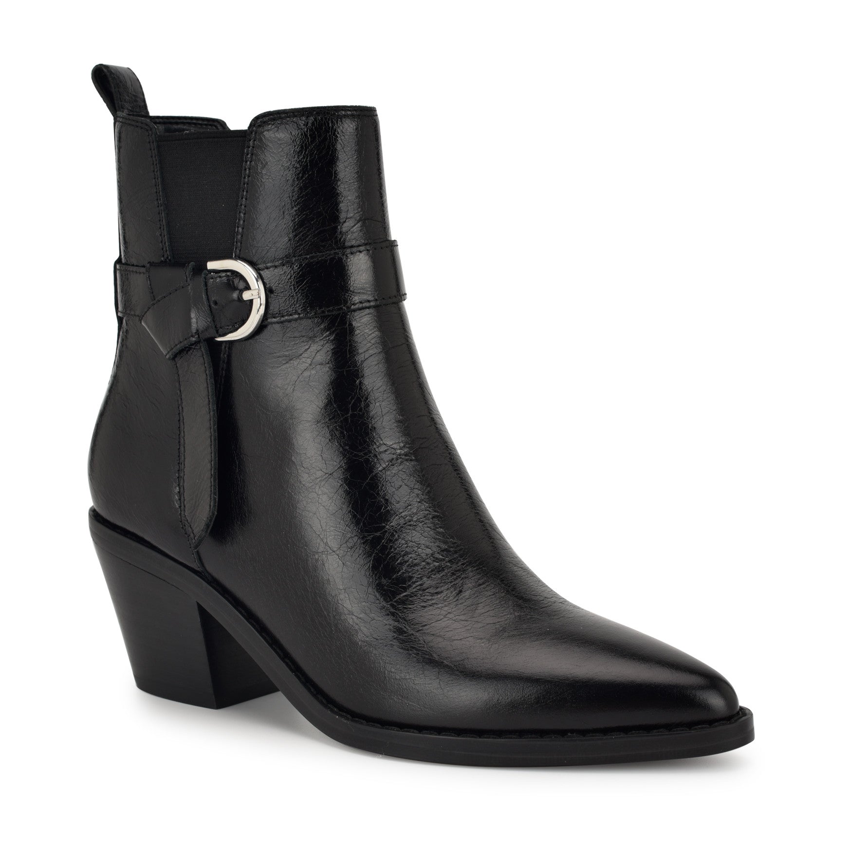 Lemone Leather Pointy Toe Booties