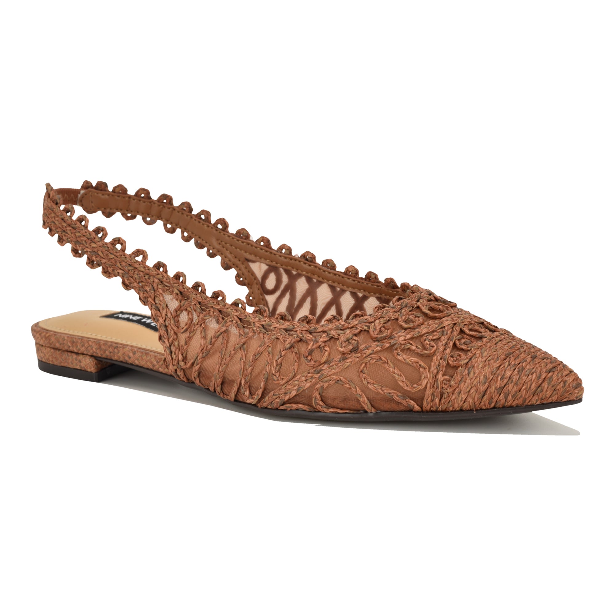 Jovias Woven Slingback Flats