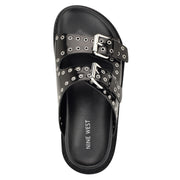 Eleny Buckle Slide Sandals