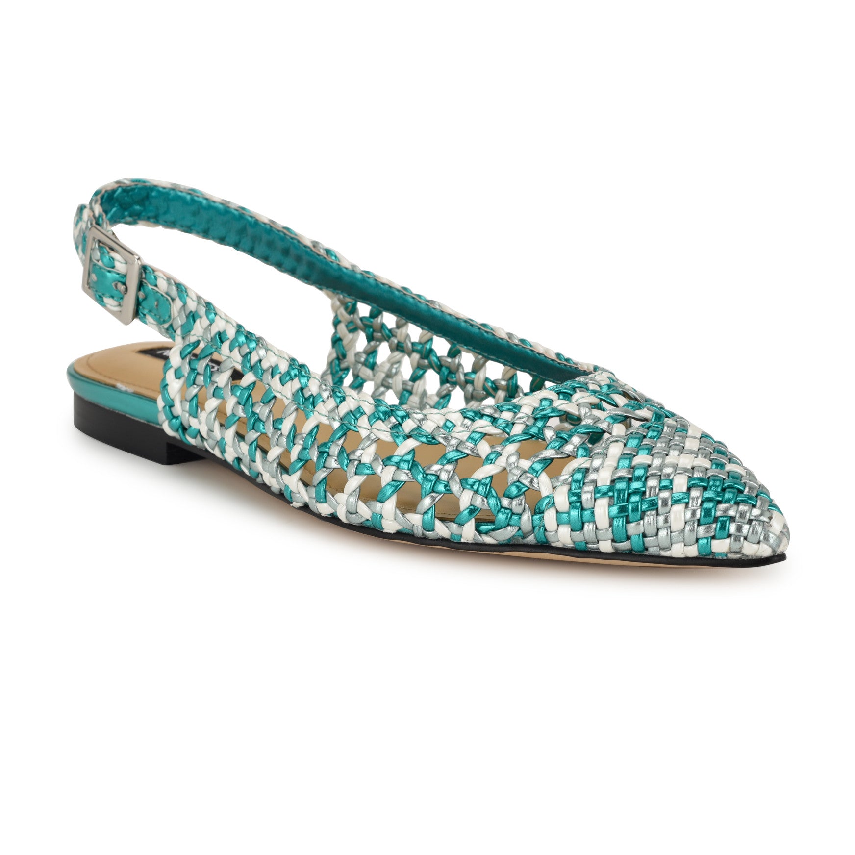 Soel Woven Slingback Flats