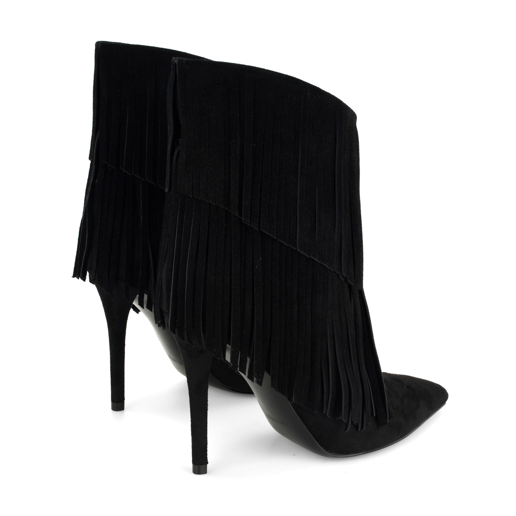 Carbona Leather Fringe Booties