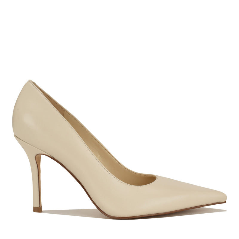 Gemmha Leather Pointy Toe Pumps