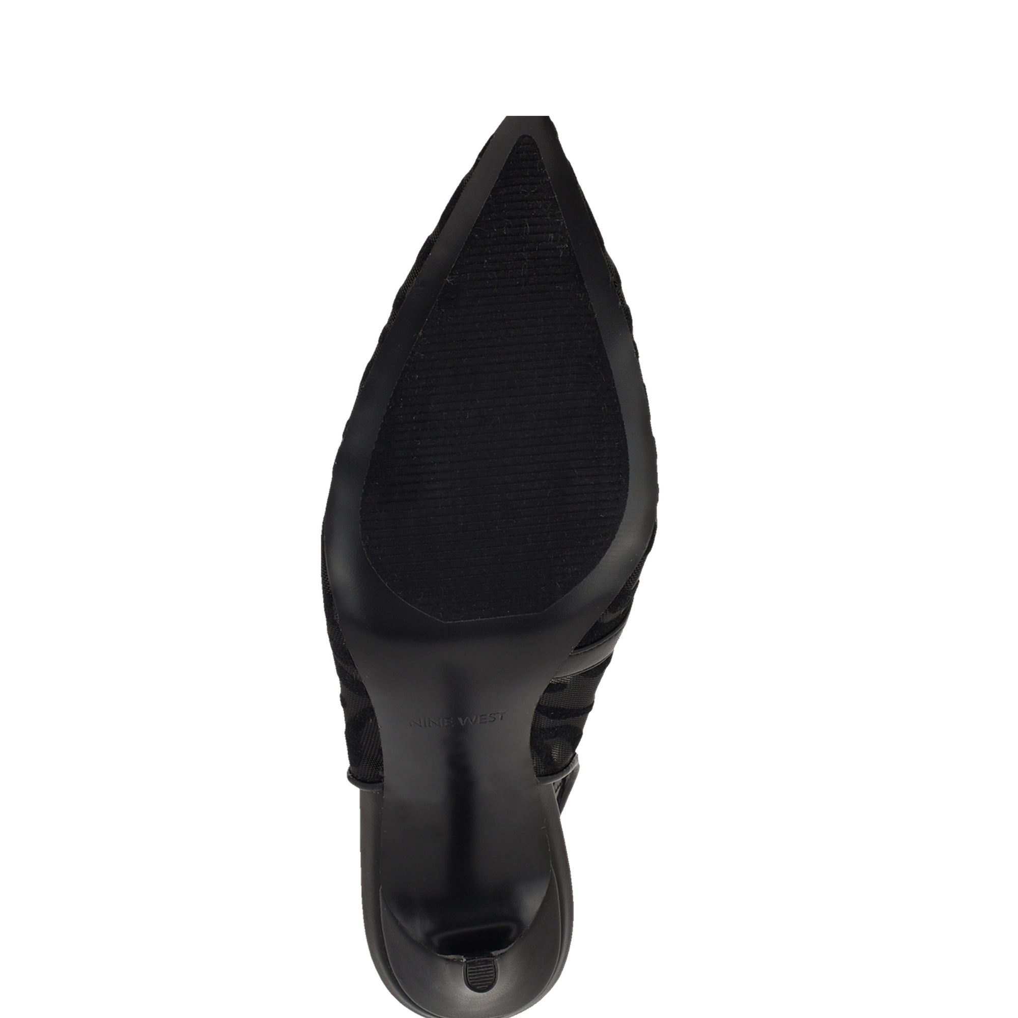 Feather Pointy Toe Slingback Pumps