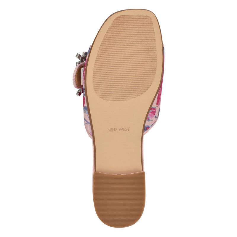 Laniey Flat Slide Sandals