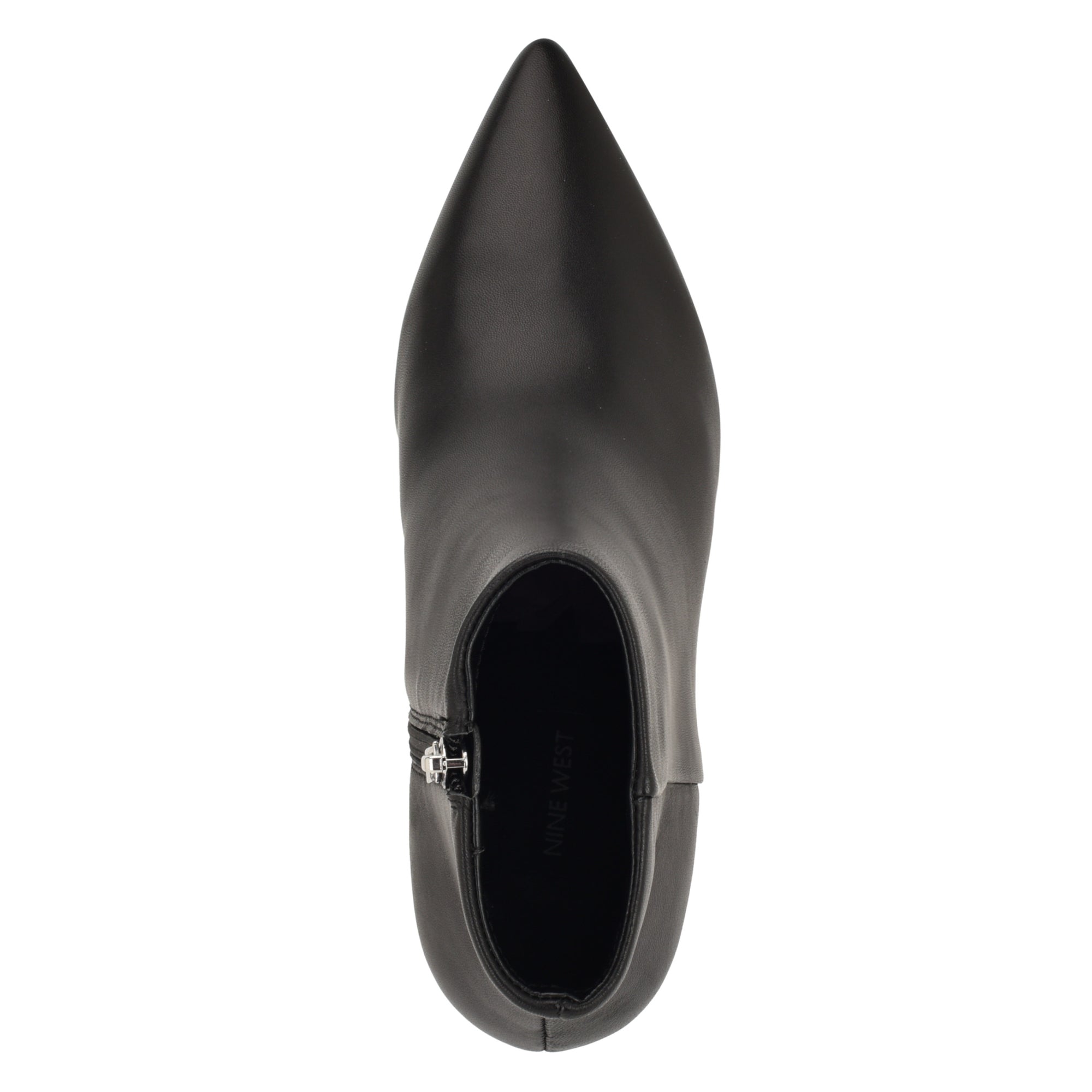 Brite Kitten Heel Ankle Leather Booties