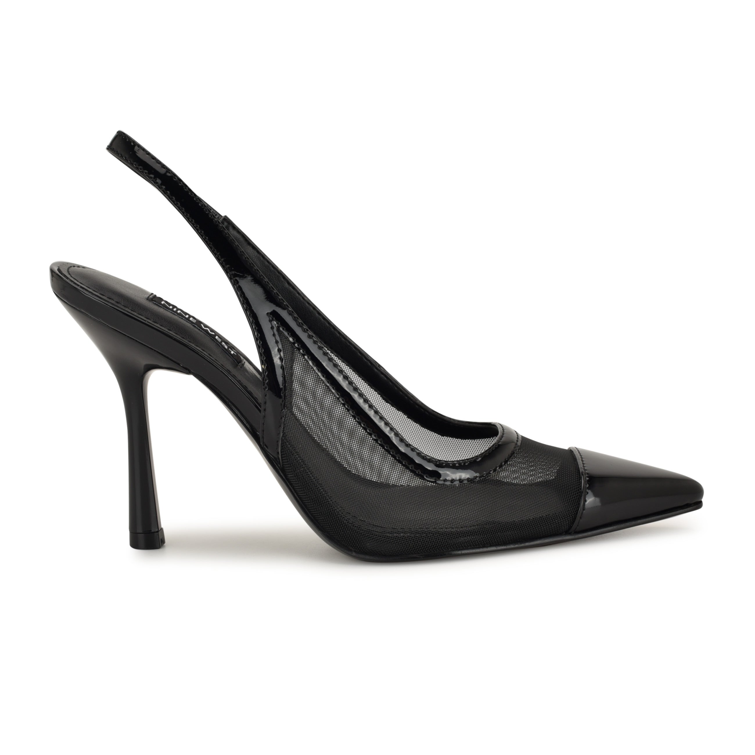 Jermain Mesh Slingback Pumps