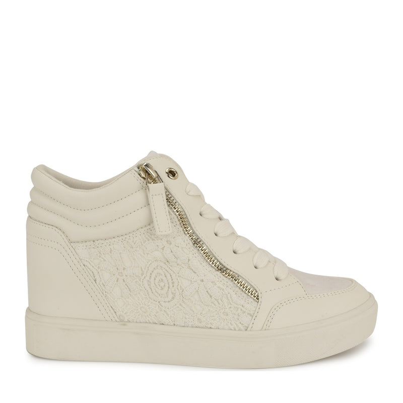 Tons High Top Hidden Wedge Sneakers