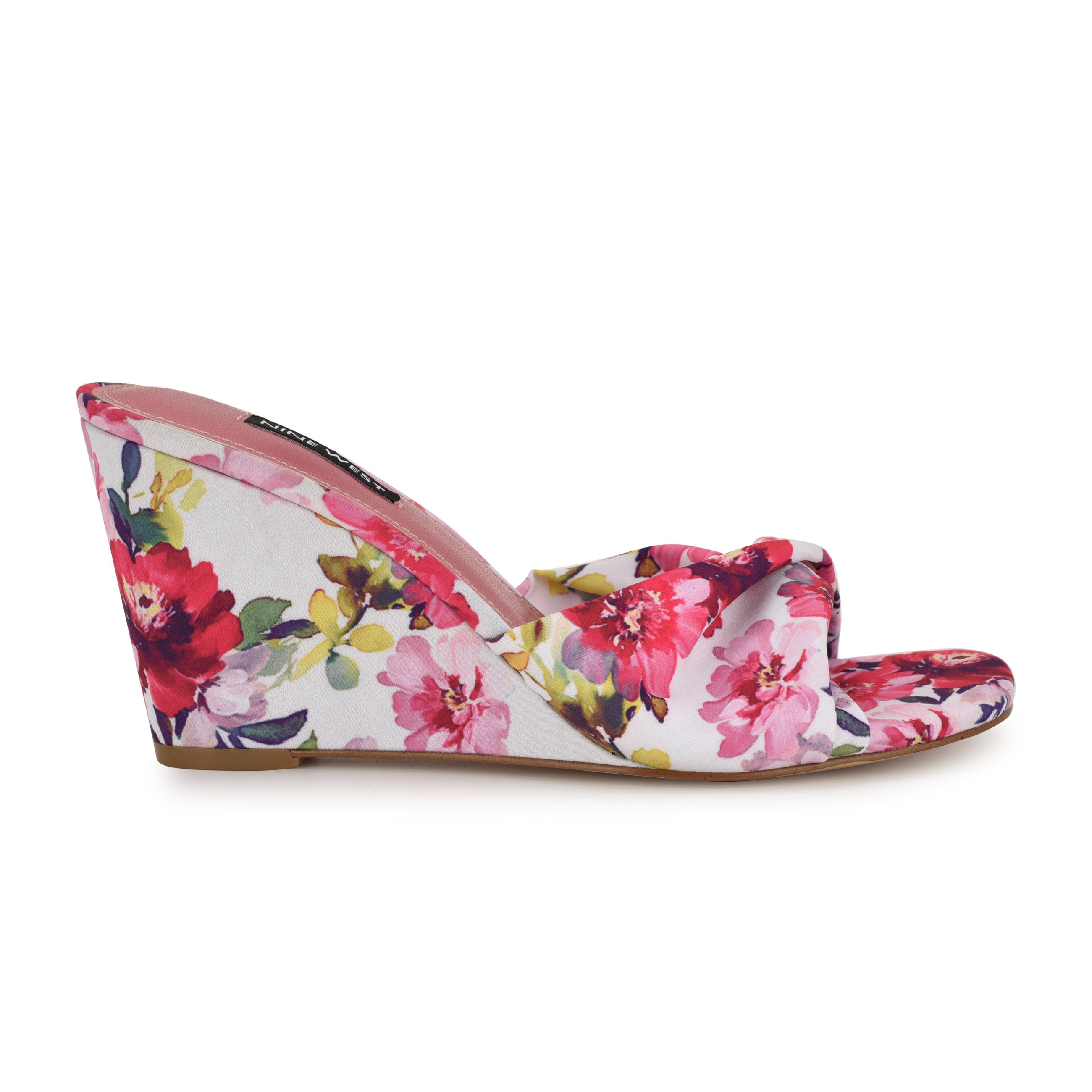 Nikhil Twist Wedge Sandals