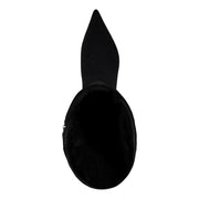 Somas Kitten Heel Knee High Leather Boots