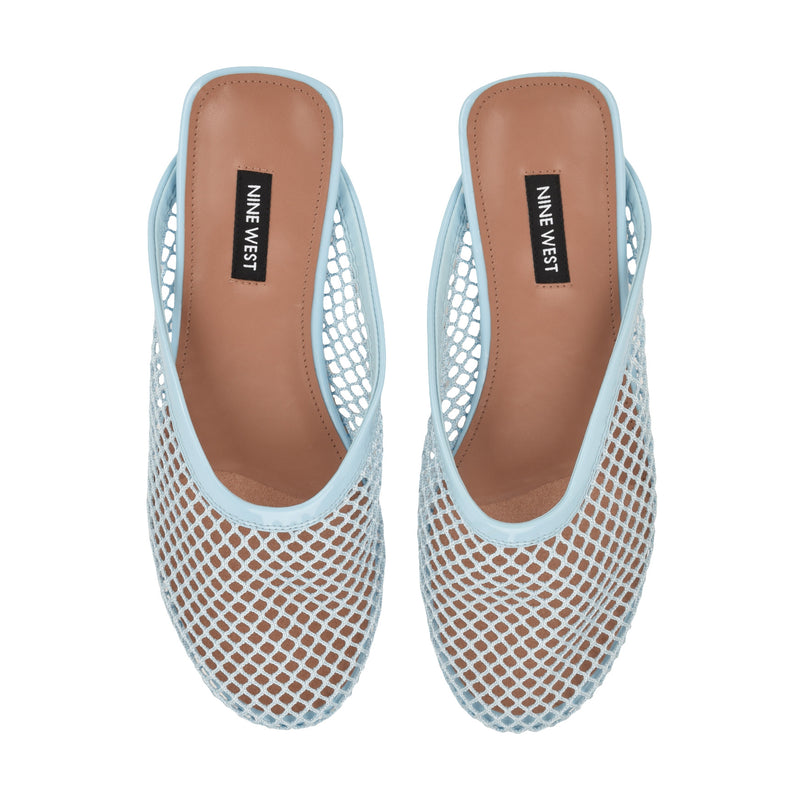 Daniela Flat Mesh Mules