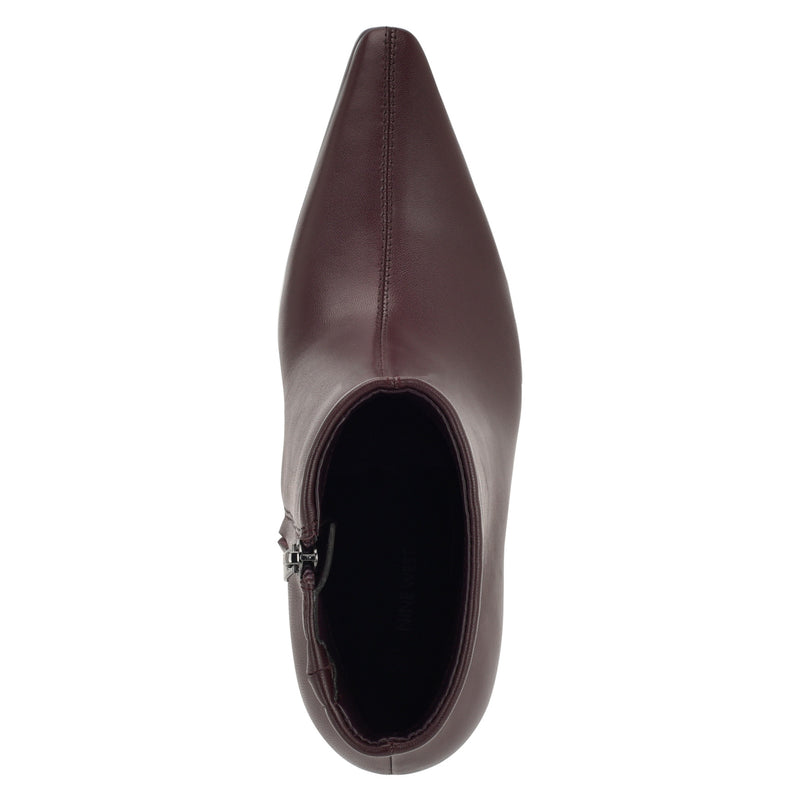 Ohmy Dress Ankle Leather Booties