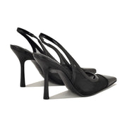 Jermain Mesh Slingback Pumps