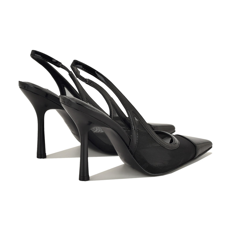 Jermain Mesh Slingback Pumps