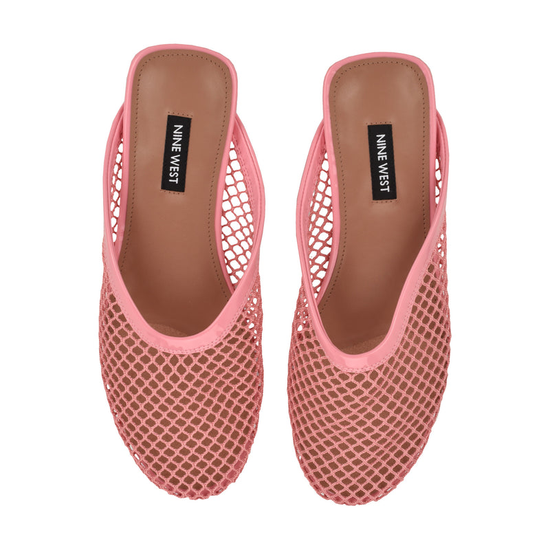 Daniela Flat Mesh Mules