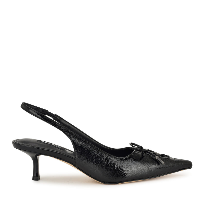 Anora Kitten Heel Slingback Pumps