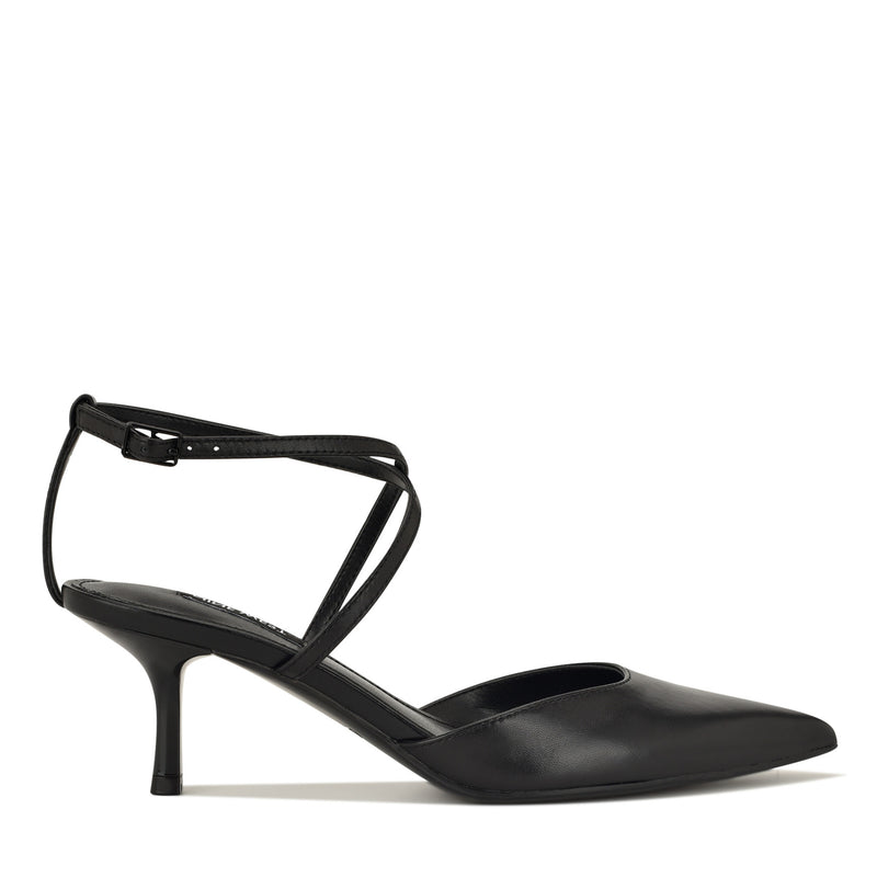 Idorna Strappy Pointy Toe Pumps