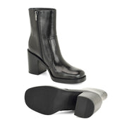 Boston Block Heel Booties