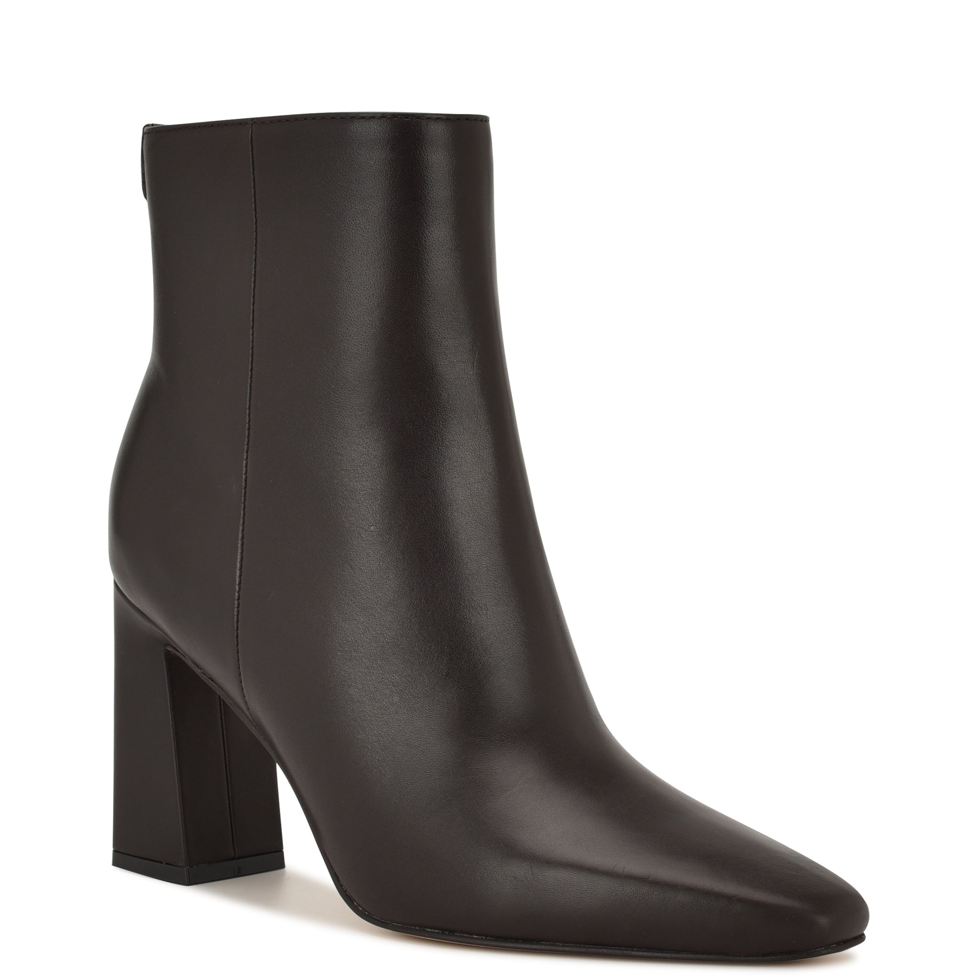 Reraye Block Heel Ankle Booties
