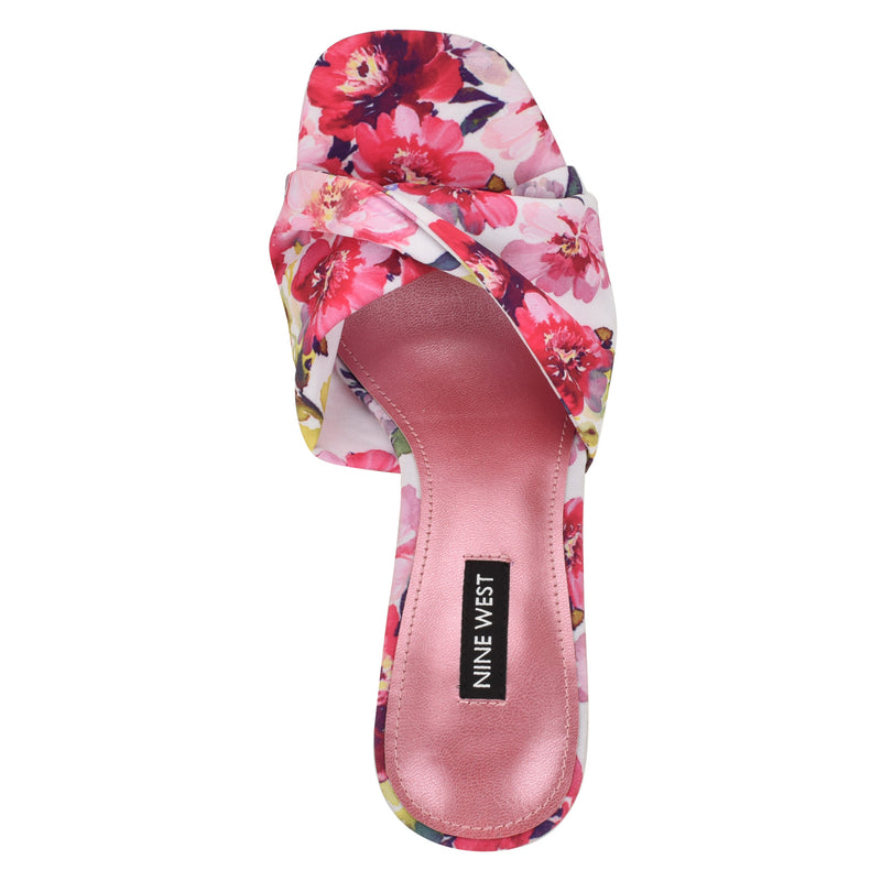 Nikhil Twist Wedge Sandals