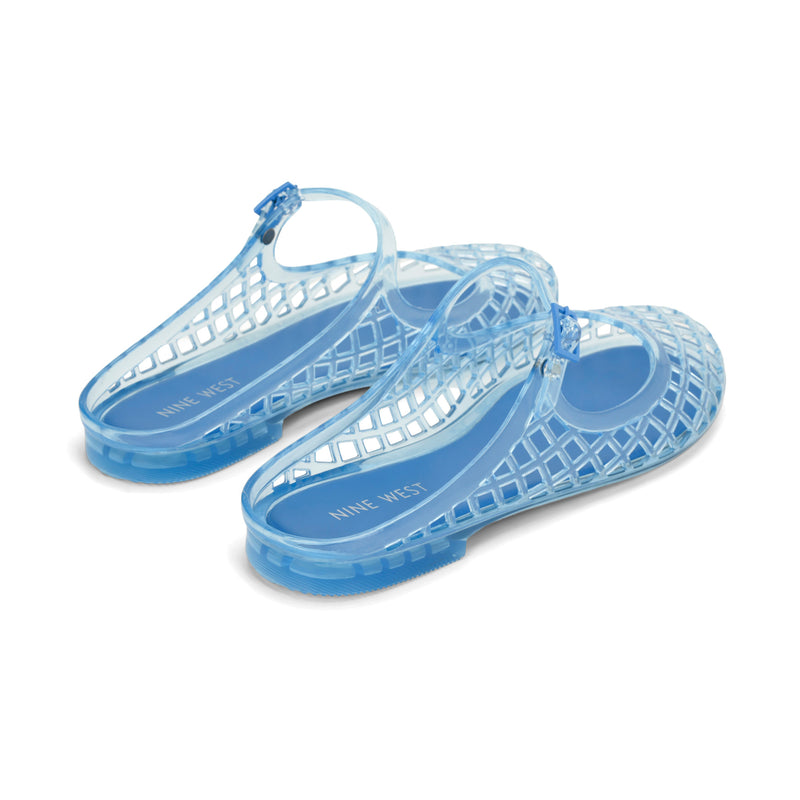 Yunny Jelly Mule Flats