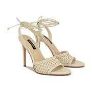 Merta Ankle Wrap Woven Sandals