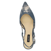 Rhonda Pointy Toe Slingbacks