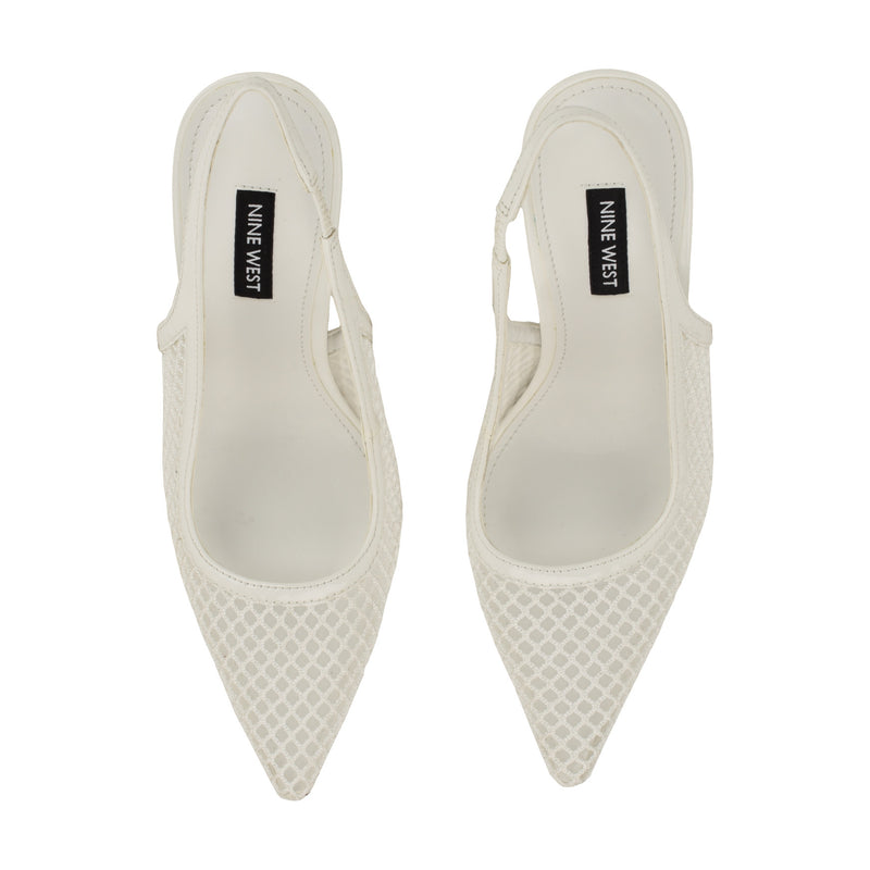 Jermain Mesh Slingback Pumps