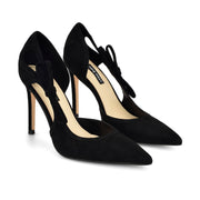 Famila Leather Bow d'Orsay Pumps