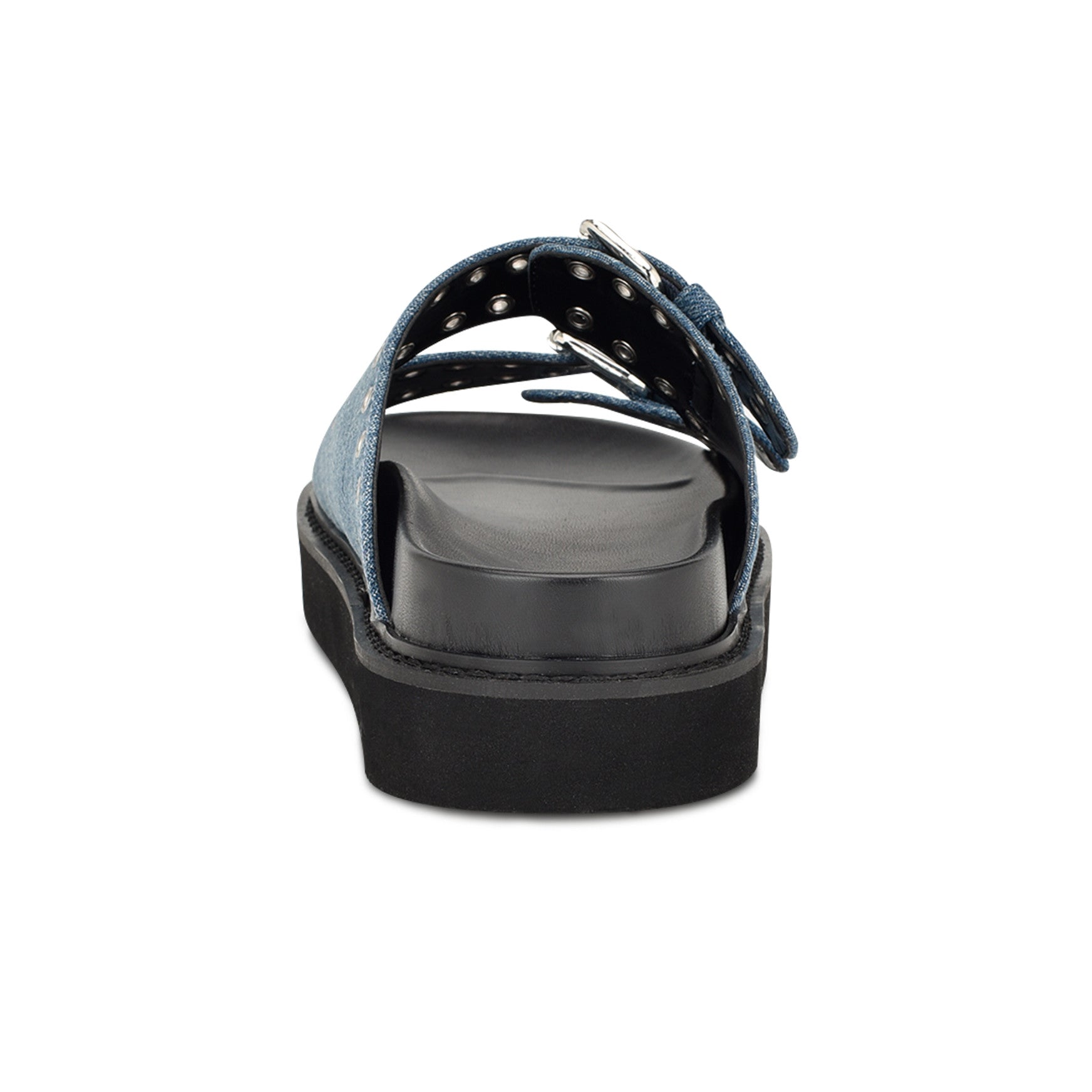 Eleny Buckle Slide Sandals