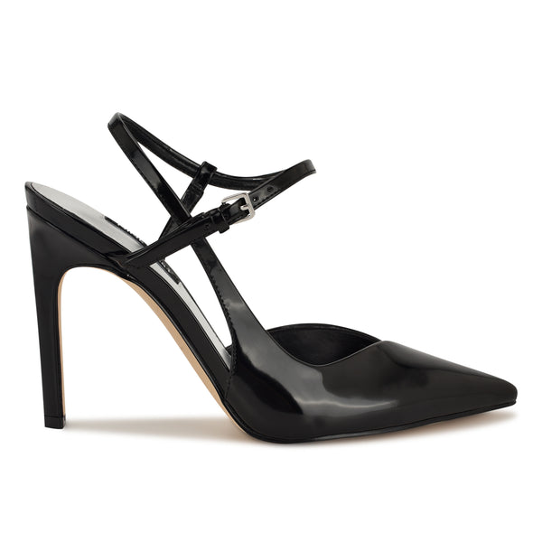 Womens Nigella Yellow Metallic Suedette Block-Heel Sandals