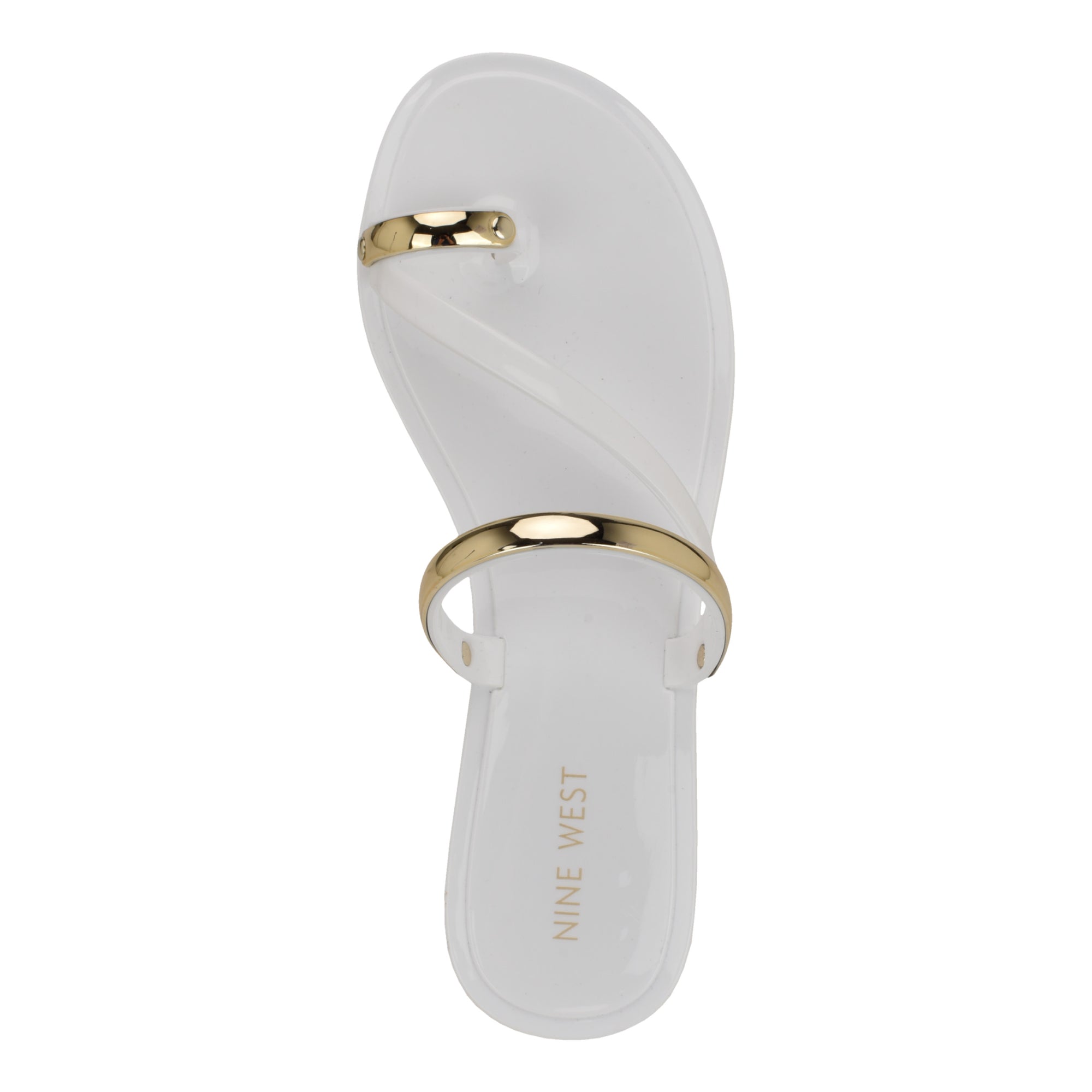 Seashell Jelly Flat Sandals