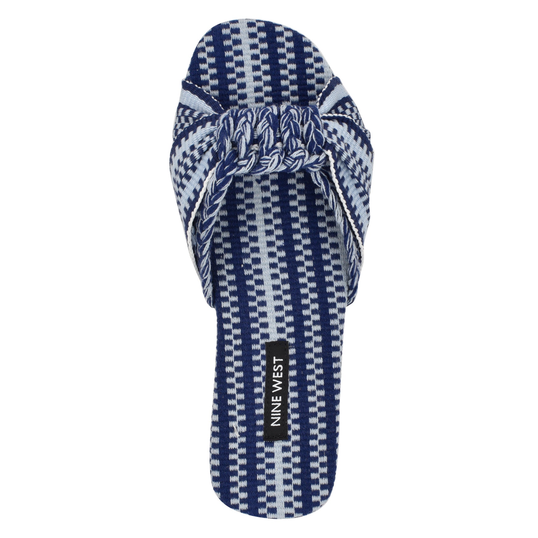 Lalta Knotted Flat Slide Sandals