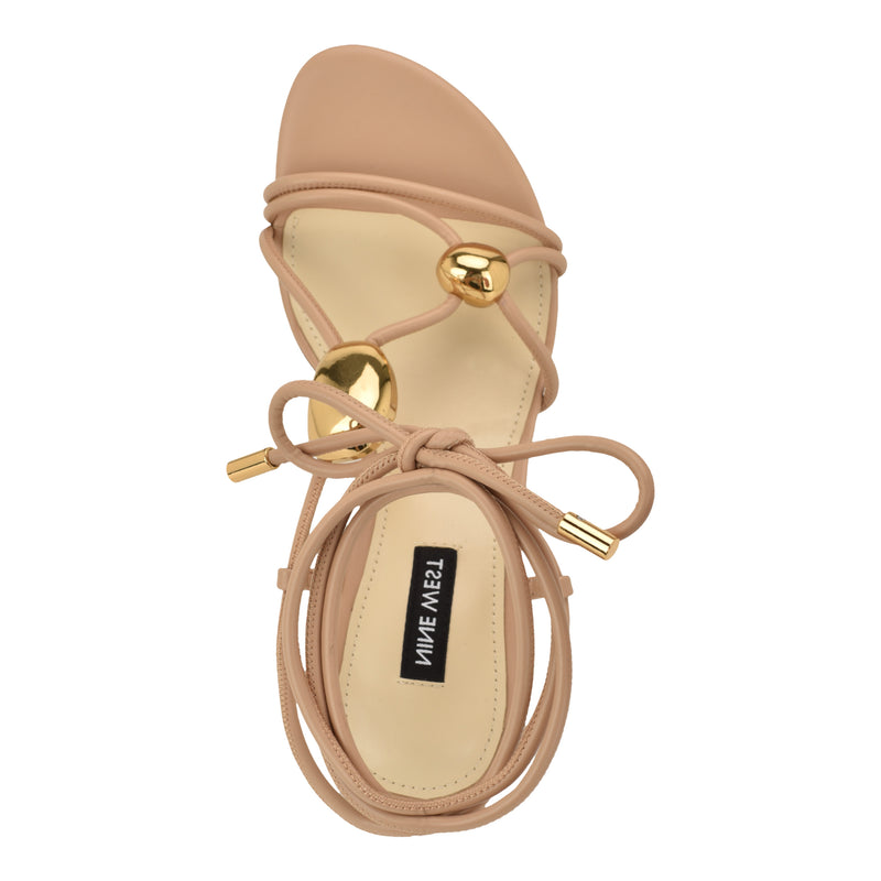 Greska Ankle Wrap Sandals