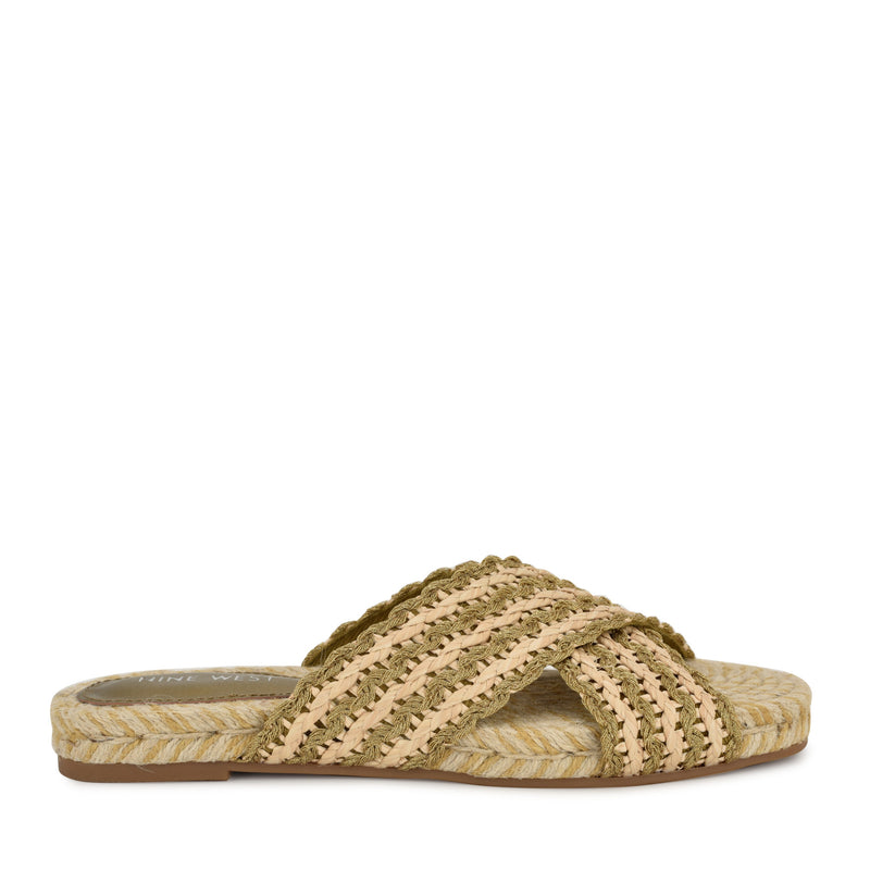 Animay Flat Slide Sandals