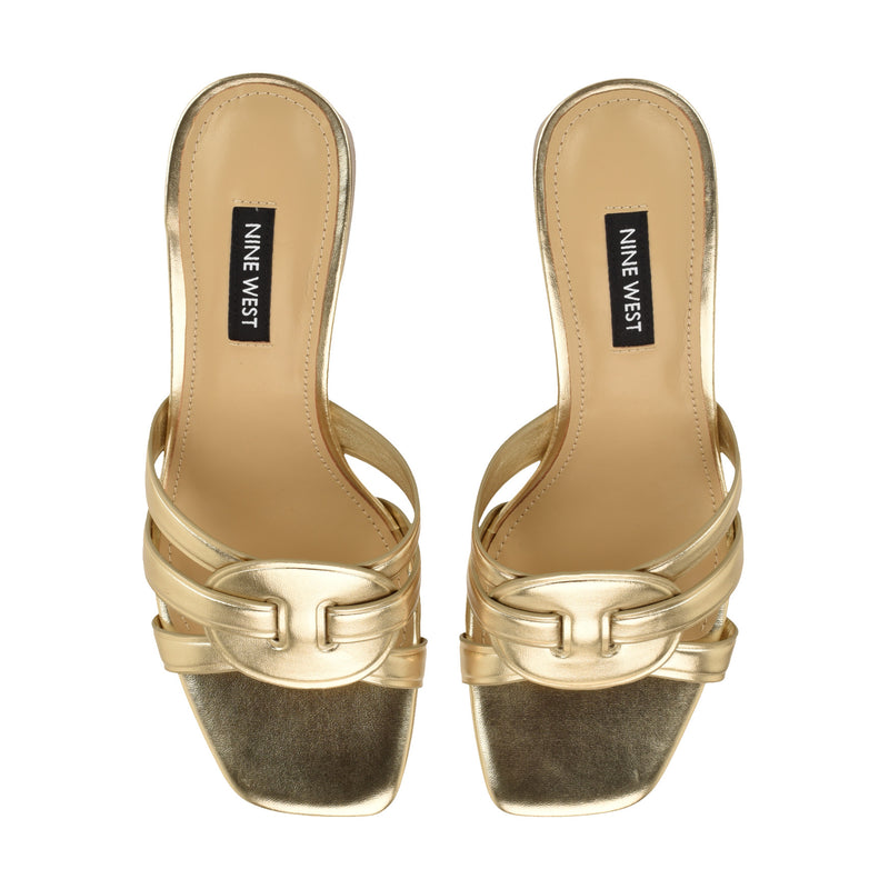 Gritt Block Heel Mule Sandals