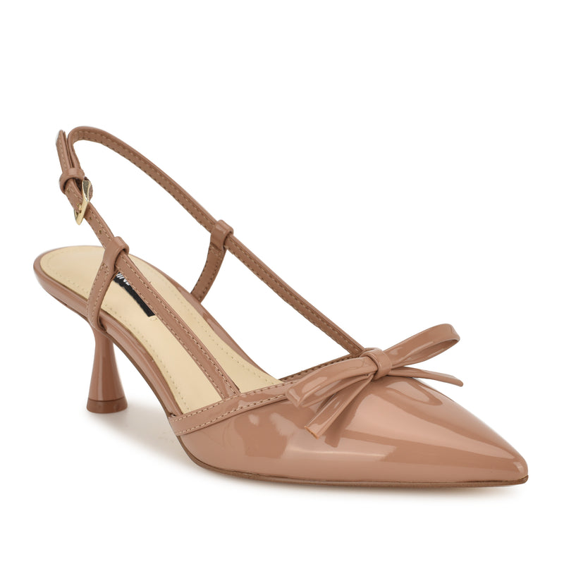 Reega Bow Slingback Pumps
