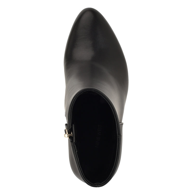 Quanette Platform Leather Booties