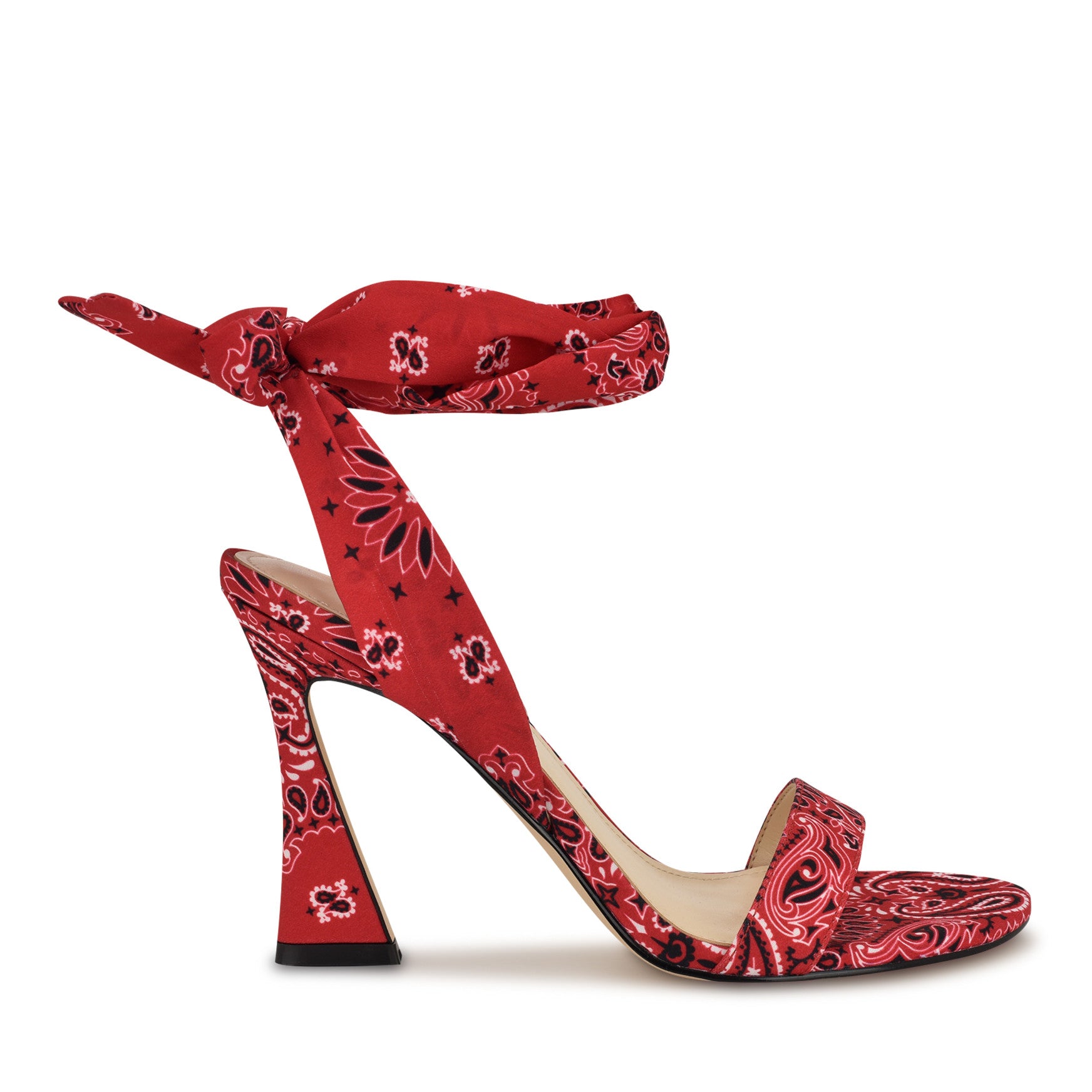 Kelsie Ankle Wrap Heeled Sandals