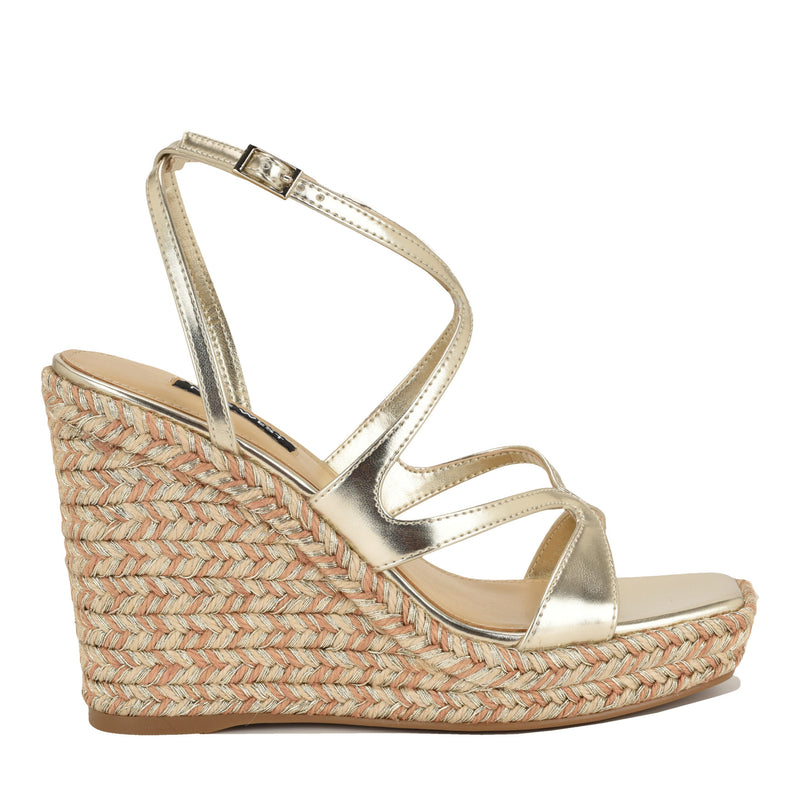 Adriane Strappy Wedge Sandals