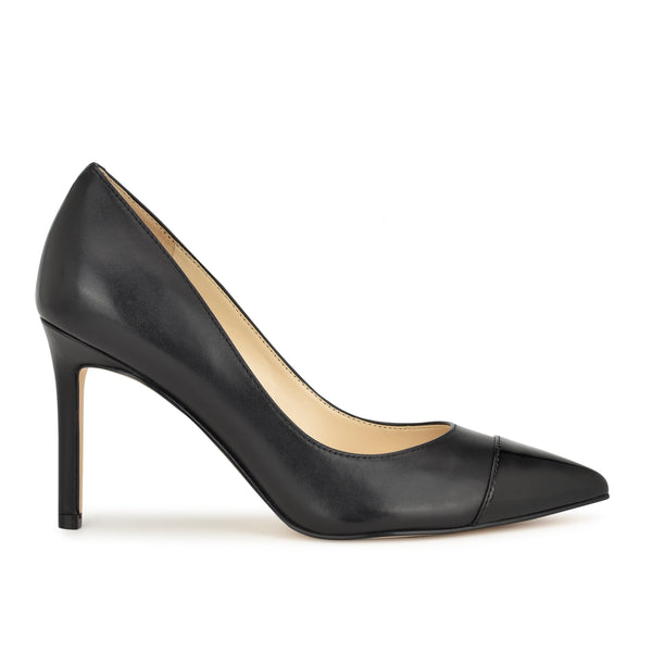 Nine west henra flared heel sales pump