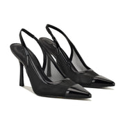 Jermain Mesh Slingback Pumps